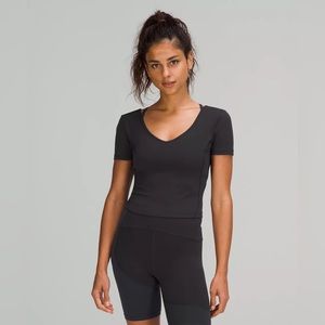 NWT Lululemon Align Tee Women’s 8 Black